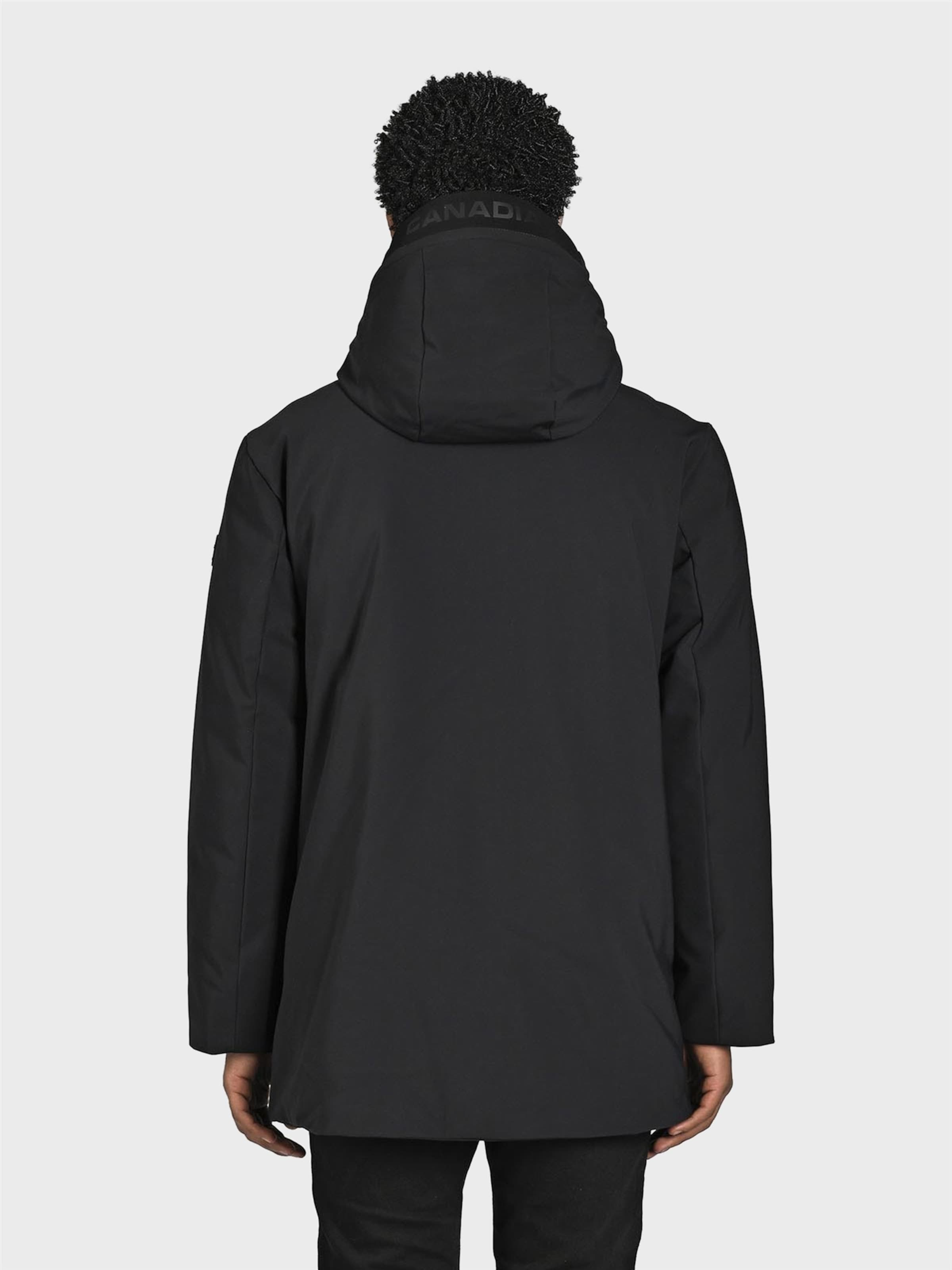 Canadian Classics Between-seasons parka 'Nelson' in Black