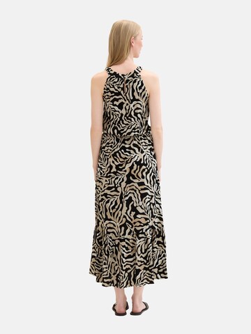 TOM TAILOR Kleid in Schwarz