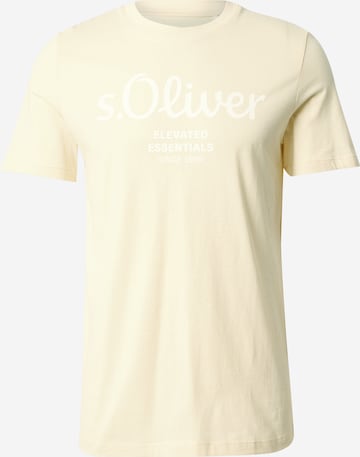 s.Oliver Shirt in Gelb: Vorderseite