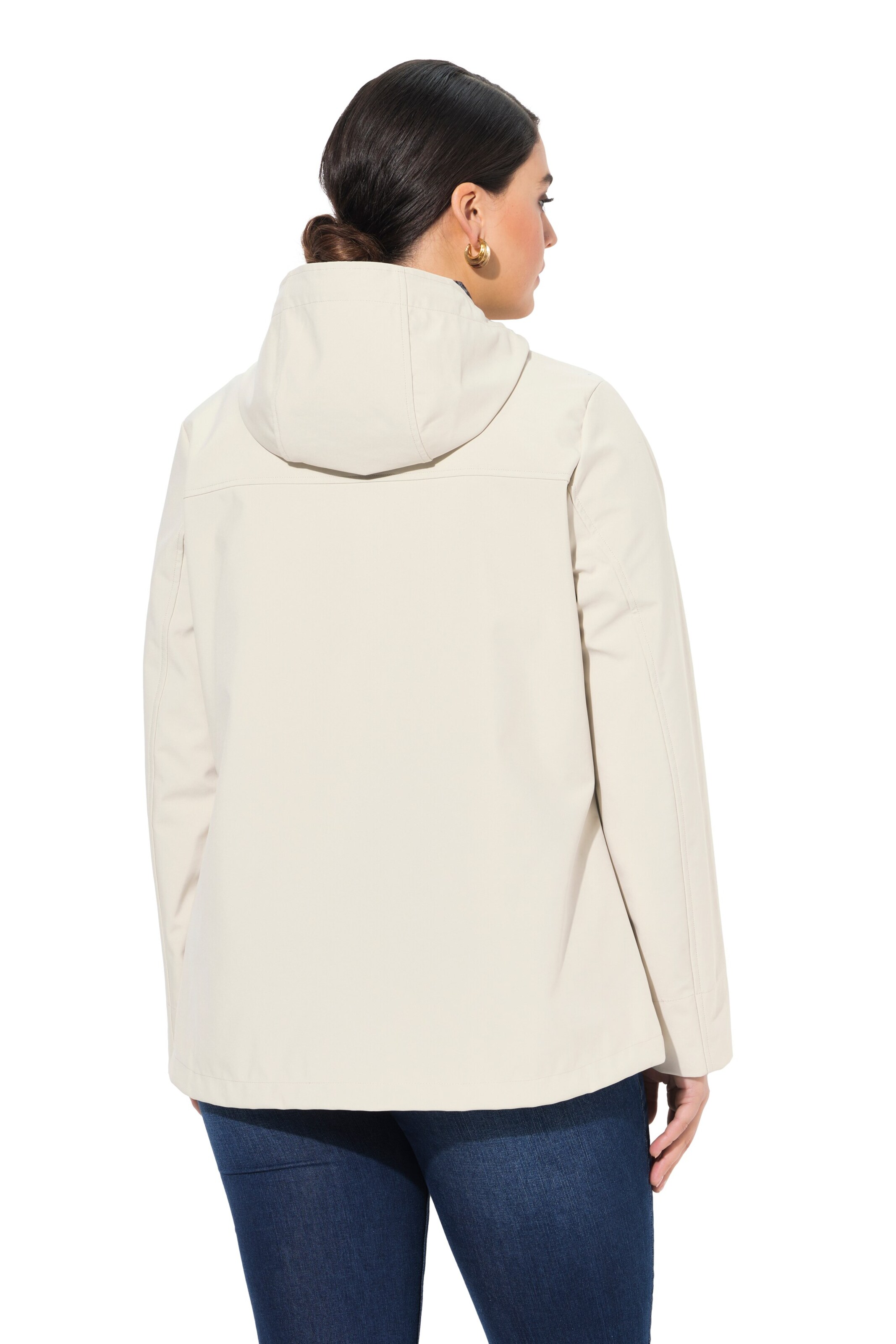 Ulla Popken Funktionsjacke in Weiß