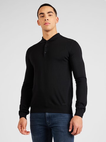 HUGO Red Sweater 'San Pepe' in Black: front