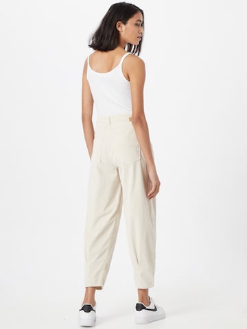 Gang Loose fit Pleat-front trousers 'Silvia' in Beige