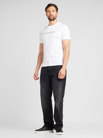 Calvin Klein Normalny krój Koszulka w kolorze biały