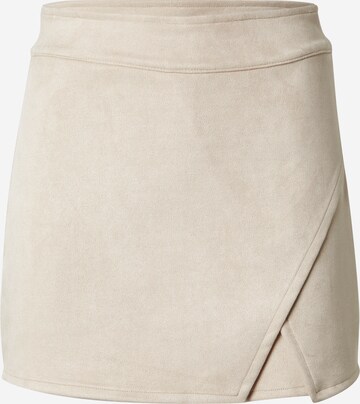 ABOUT YOU Skirt in Beige: front