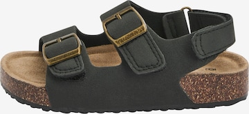 Next Open shoes in Black: front