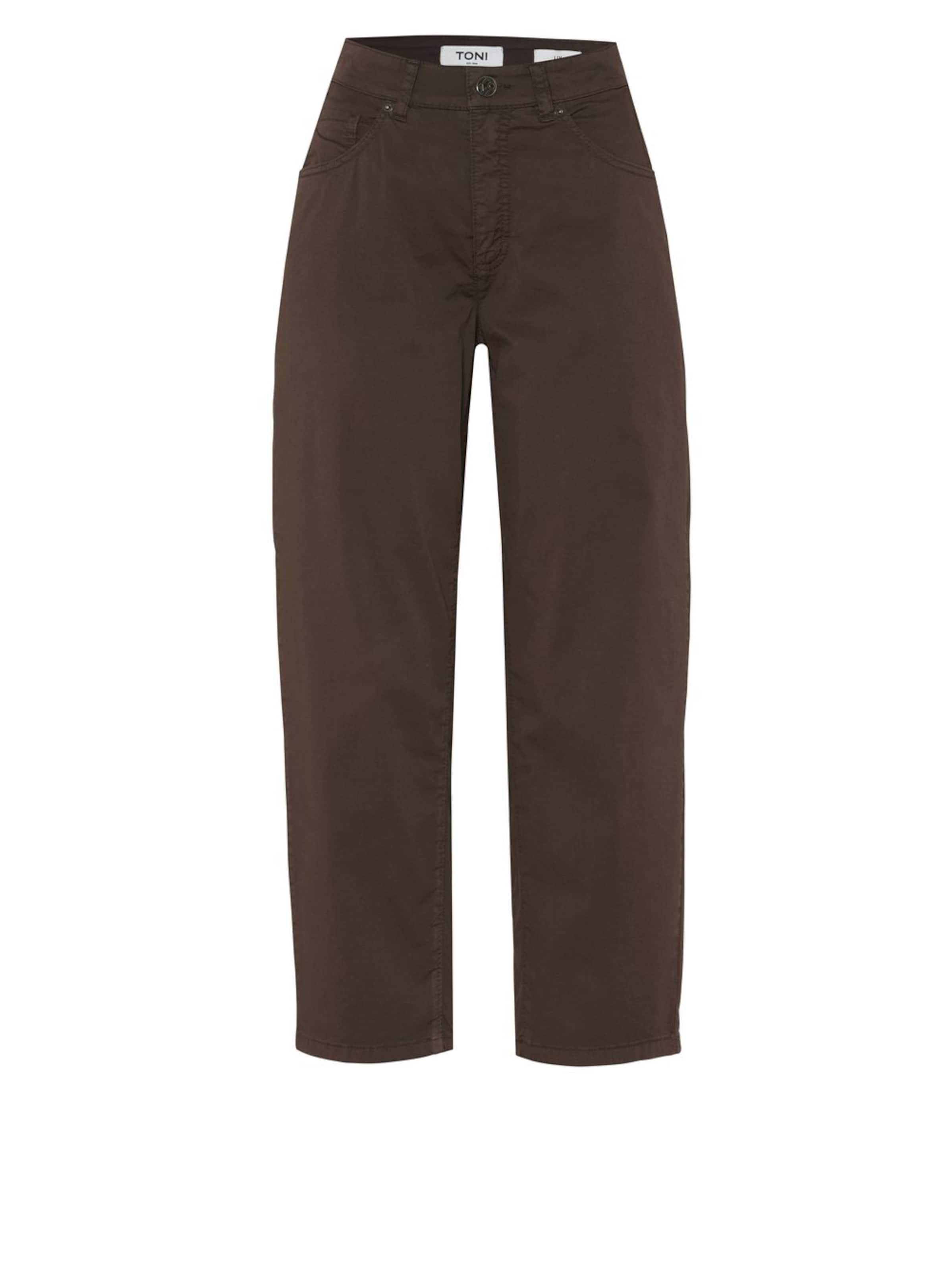 TONI Regular Hose in Braun: Vorderseite