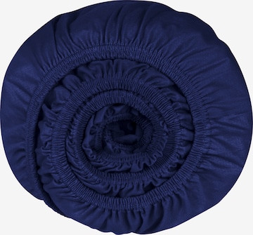 SCHIESSER Bed Sheet 'Flexi' in Blue: front
