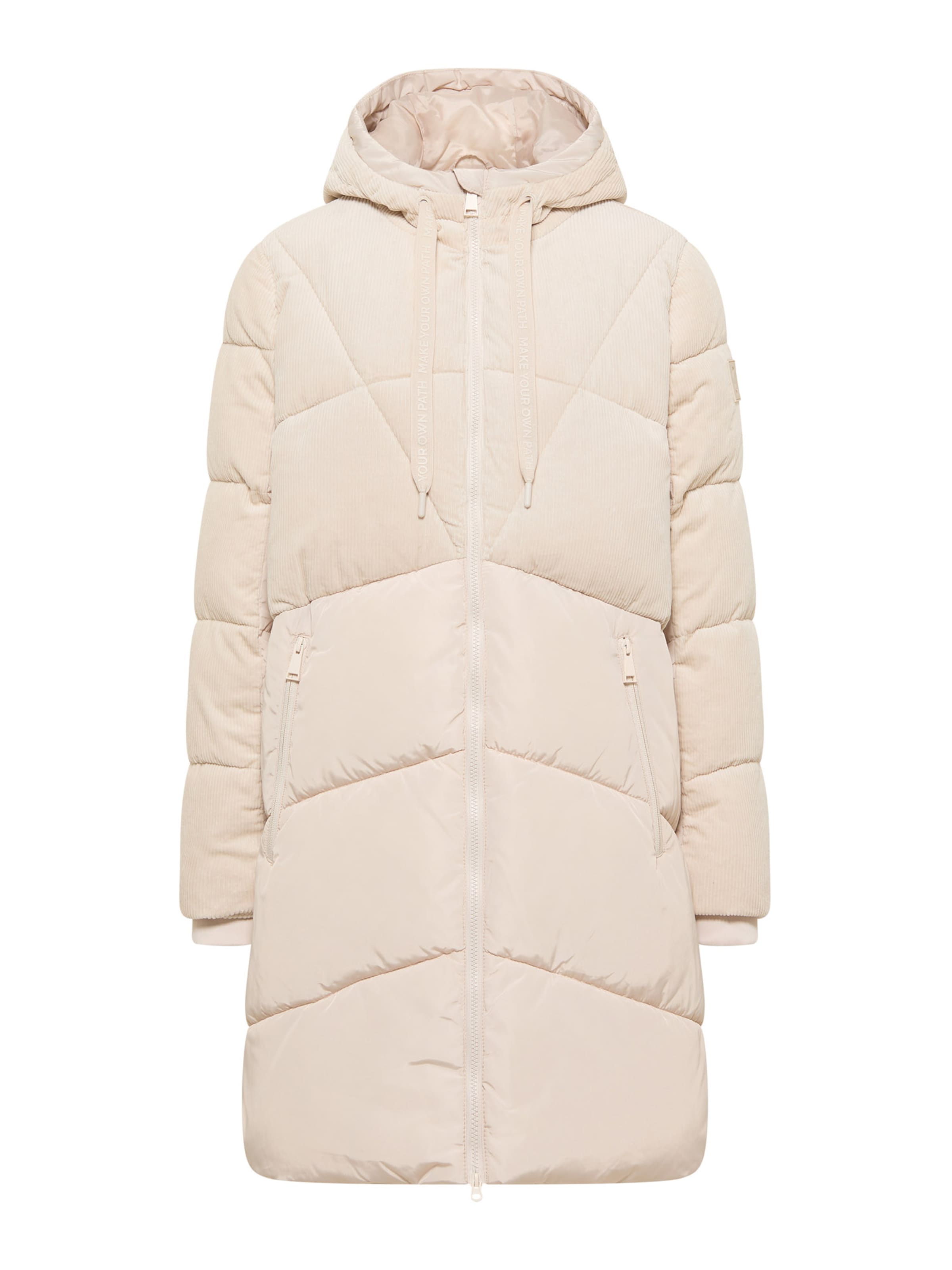 CECIL Vinterkappa i beige: framsida