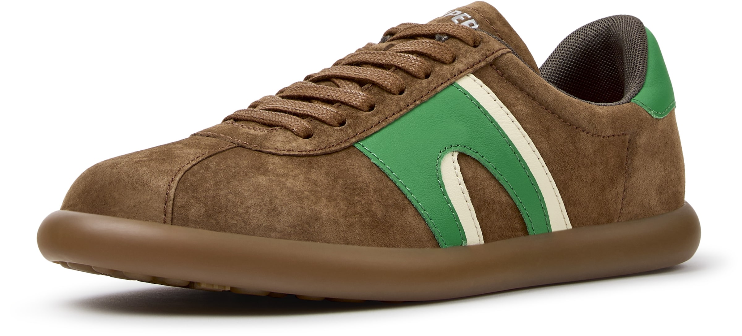 CAMPER - Zapatillas deportivas bajas 'Pelotas Soller' en marrón: frente