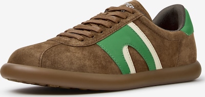 CAMPER Baskets basses 'Pelotas Soller' en 35 en beige / marron / vert, Vue avec produit