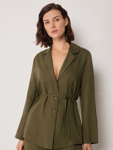 CALZEDONIA Blazer in Green: front
