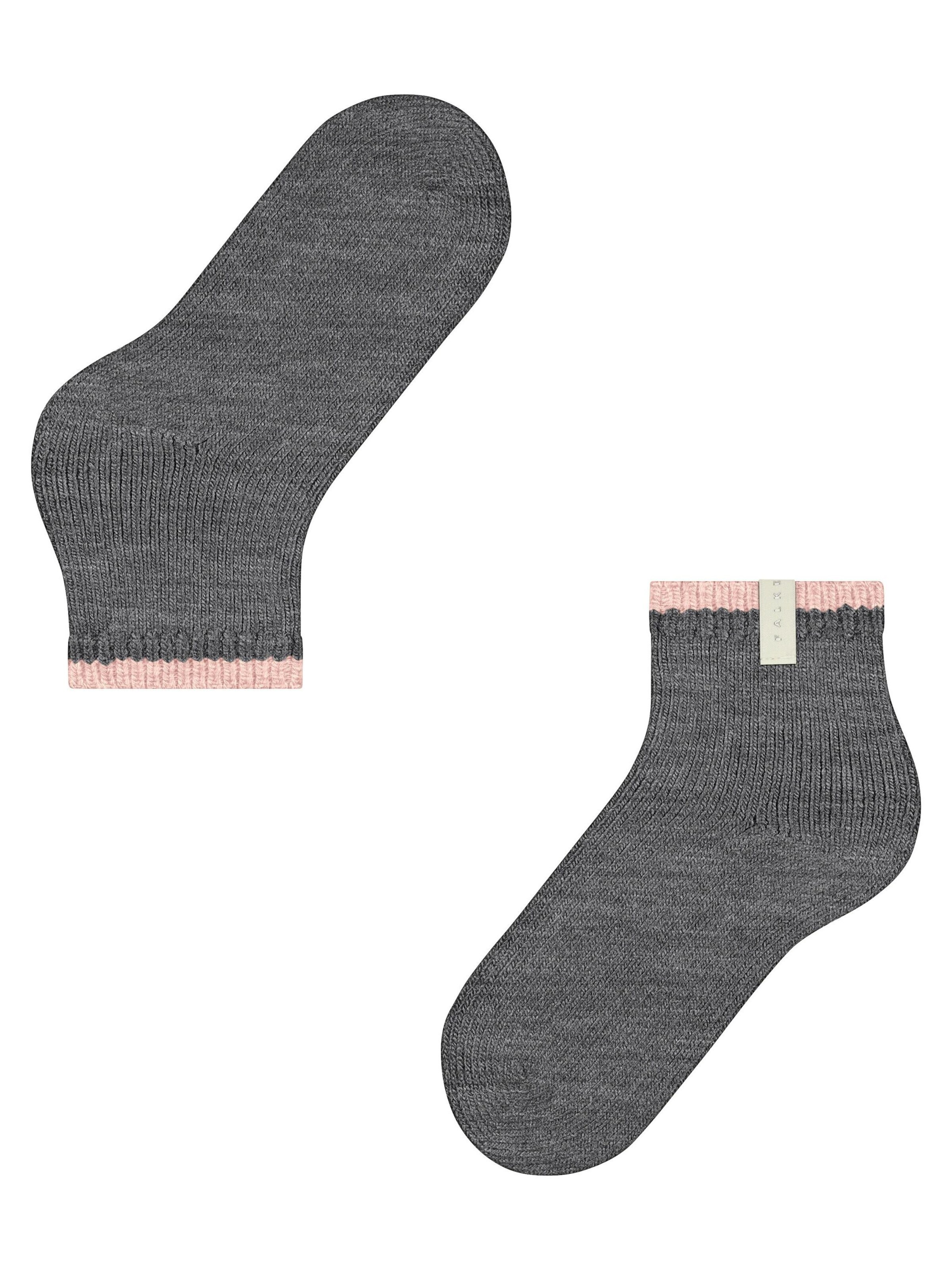 FALKE Socks 'Cosy Plush' in Grey