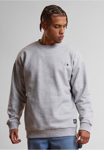 Starter Black Label Sweatshirt 'USA' in Grau: Vorderseite