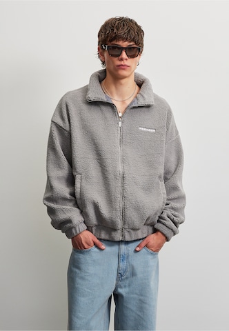 Pegador Fleece jas 'Alto' in Grijs: voorkant
