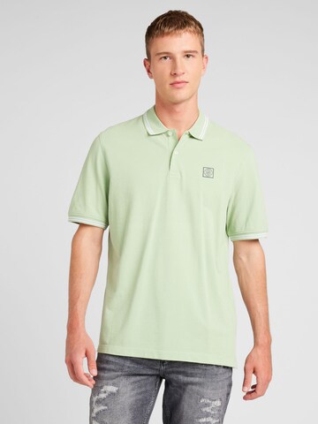 bugatti Shirt in Groen: voorkant