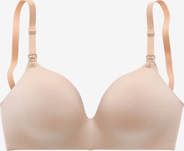 LASCANA T-shirt Bra in Brown: front