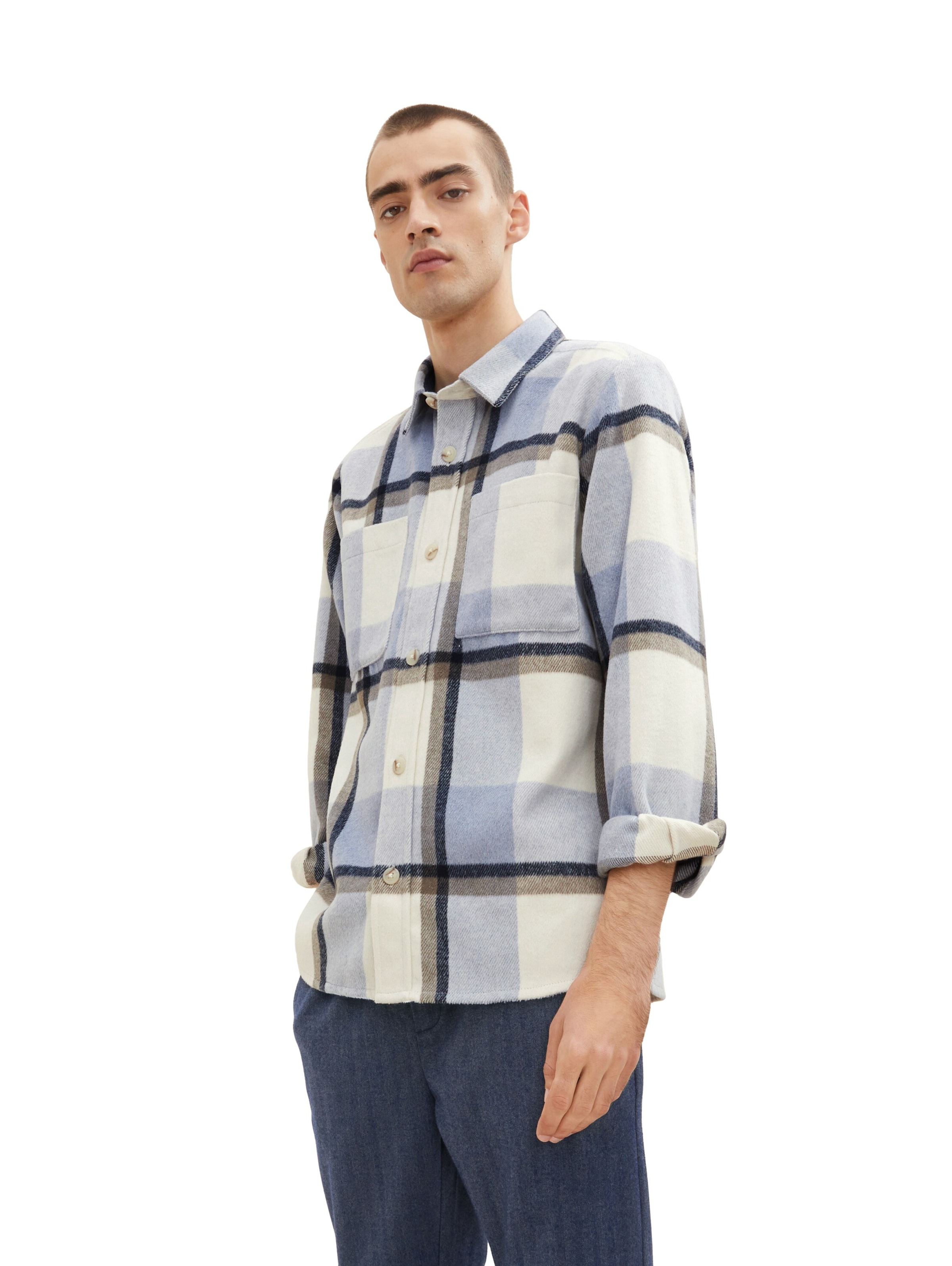 TOM TAILOR Comfort Fit Hemd in Mischfarben