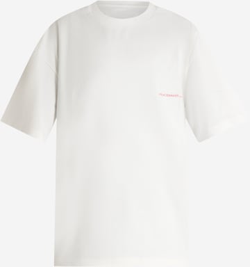 T-Shirt OAMC PEACEMAKER en blanc : devant
