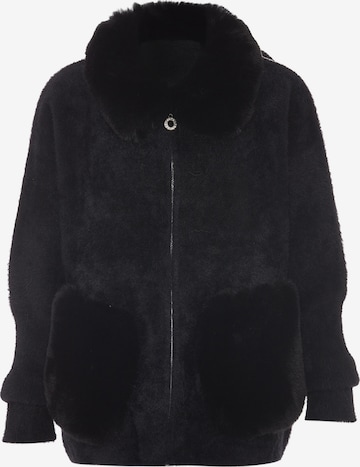 caneva - Cárdigan en negro: frente