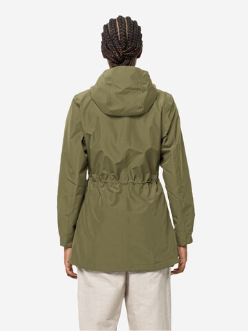 JACK WOLFSKIN - Casaco outdoor 'Dakar' em verde