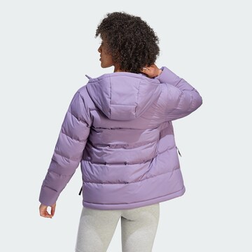 ADIDAS SPORTSWEAR Outdoorjacke 'Helionic Down' in Lila