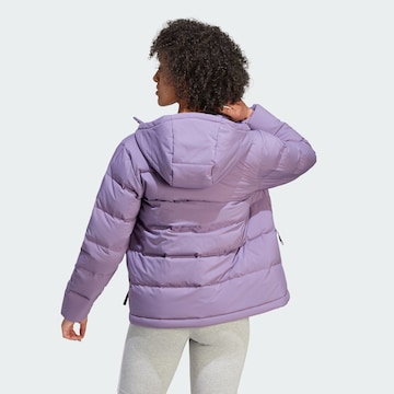 ADIDAS SPORTSWEAR Outdoorjacke 'Helionic Down' in Lila