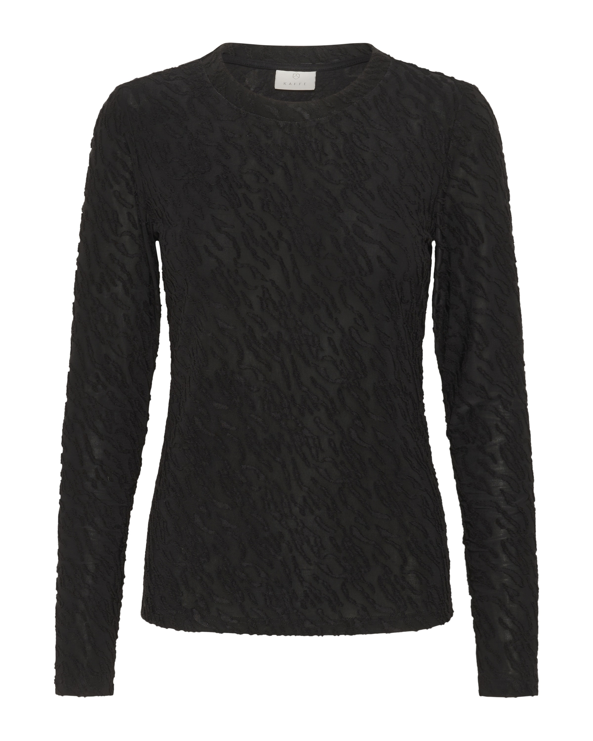 Kaffe Shirt 'KAzeverina' in Black: front