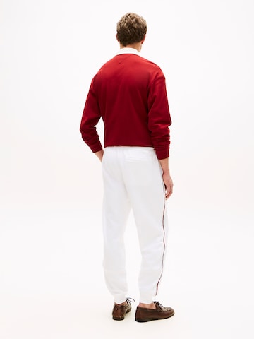 TOMMY HILFIGER Tapered Trousers in White