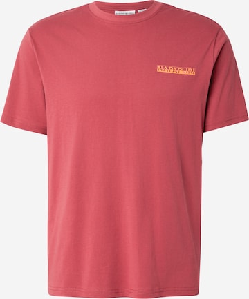 NAPAPIJRI Bluser & t-shirts 'SUMI' i rød: forside