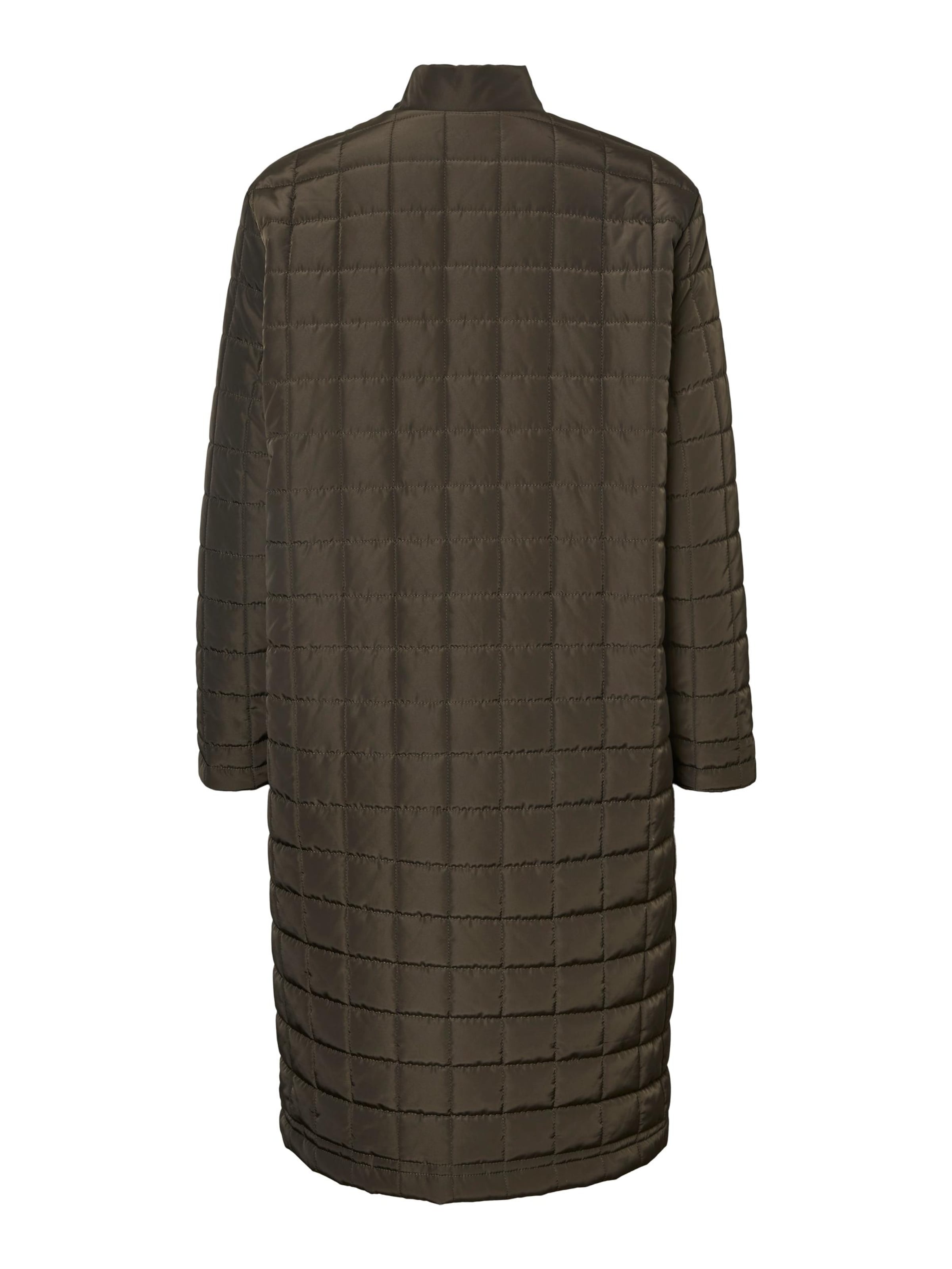 VERO MODA Kevad-sügismantel, värv roheline