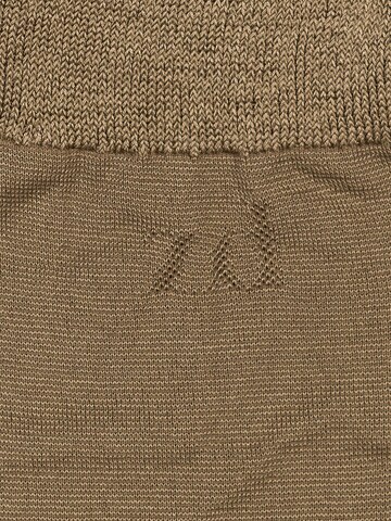 zd ZERO DEFECTS Socks 'Mercerized cotton socks' in Beige