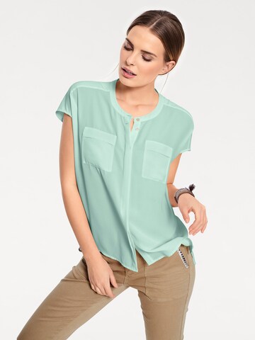 Camicia da donna di heine in verde: frontale