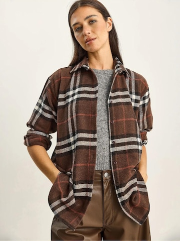 Bianco Lucci - Blusa em castanho