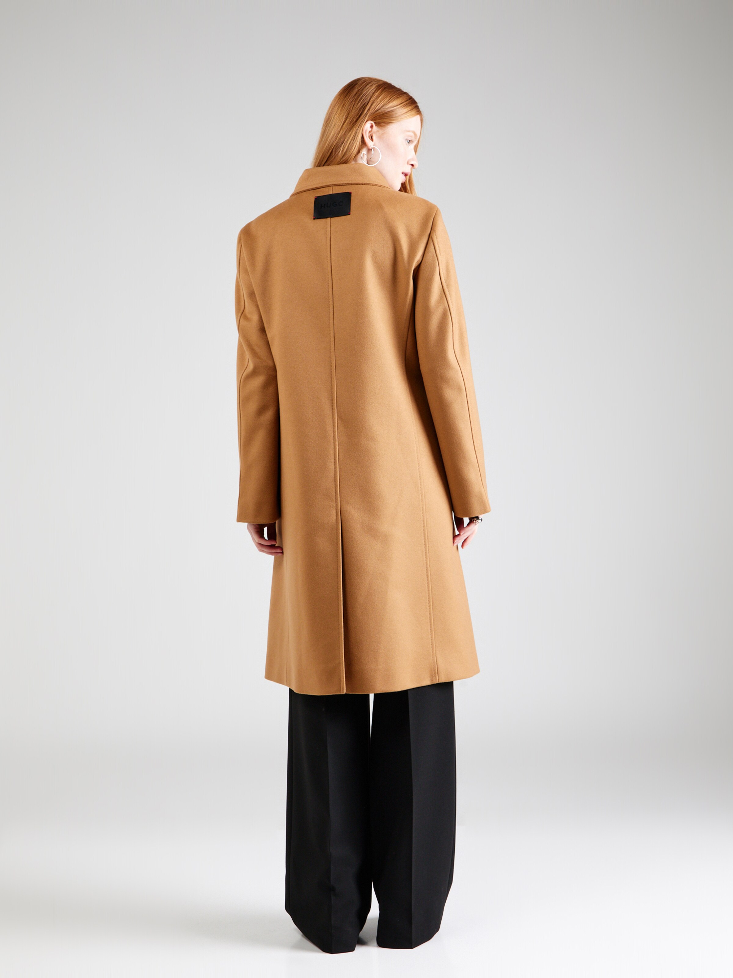 HUGO Red Between Seasons Coat in Caramel ABOUT YOU