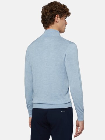 Boggi Milano Knit Cardigan in Blue