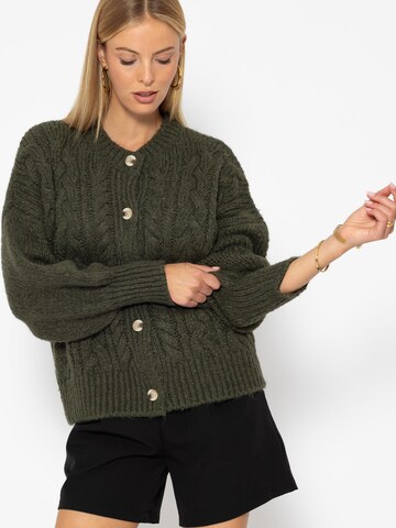 SASSYCLASSY Oversizestrickjacke‌‌‌‌‌‌‌‌ in Grün