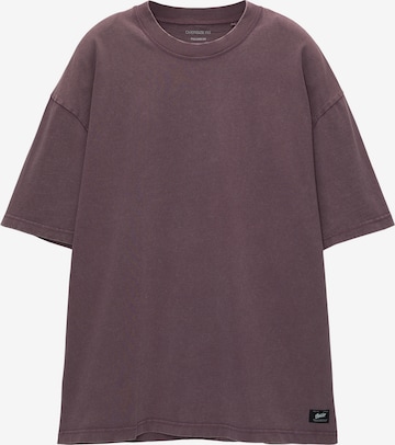 Pull&Bear T-shirt i lila: framsida