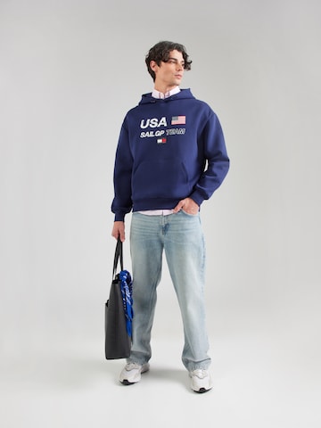TOMMY HILFIGER Sweatshirt 'SAIL' in Blauw