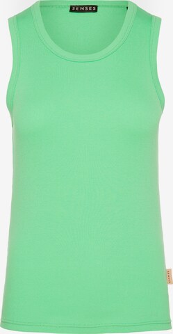 SENSES.THE LABEL Top in Green: front