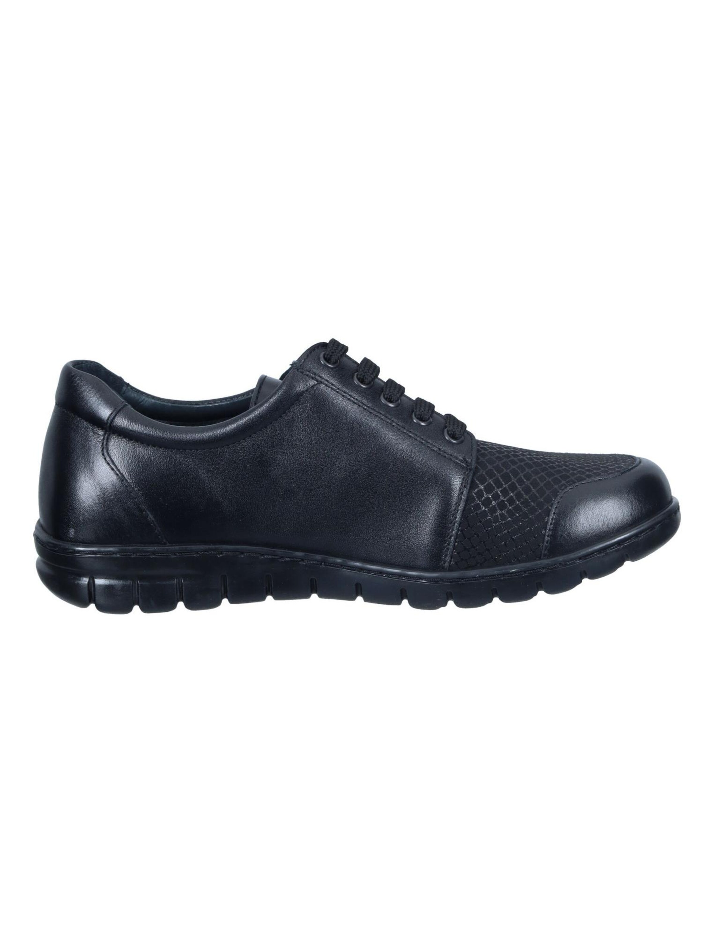 Comfortabel Lace-Up Shoes in Black