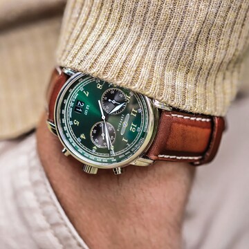 Zeppelin Analog Watch 'LZ127 Graf' in Brown