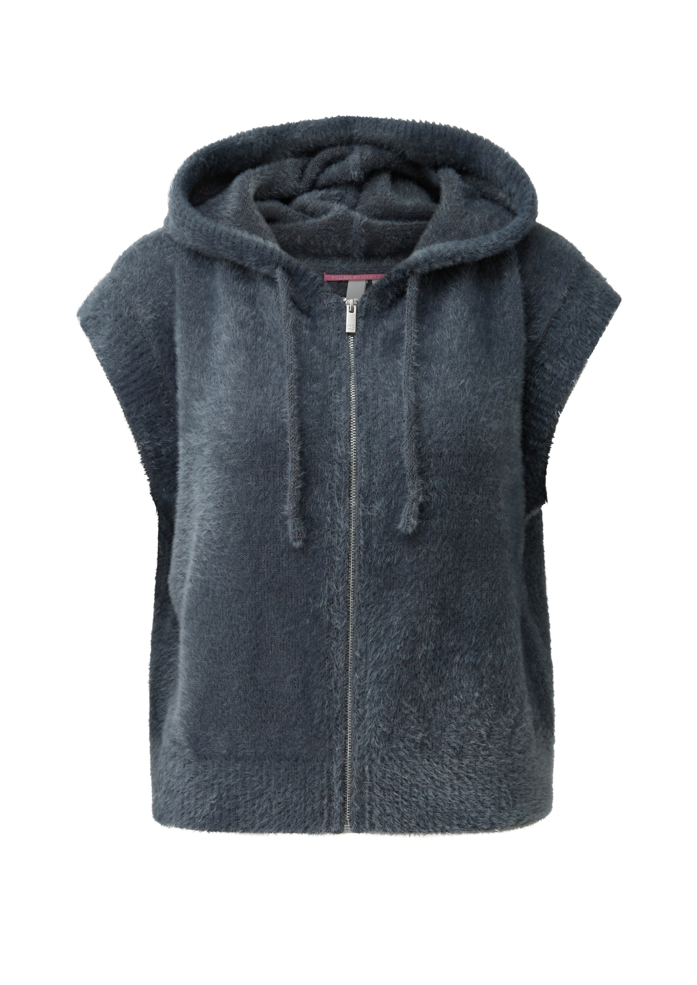 Cardigan QS en gris : devant