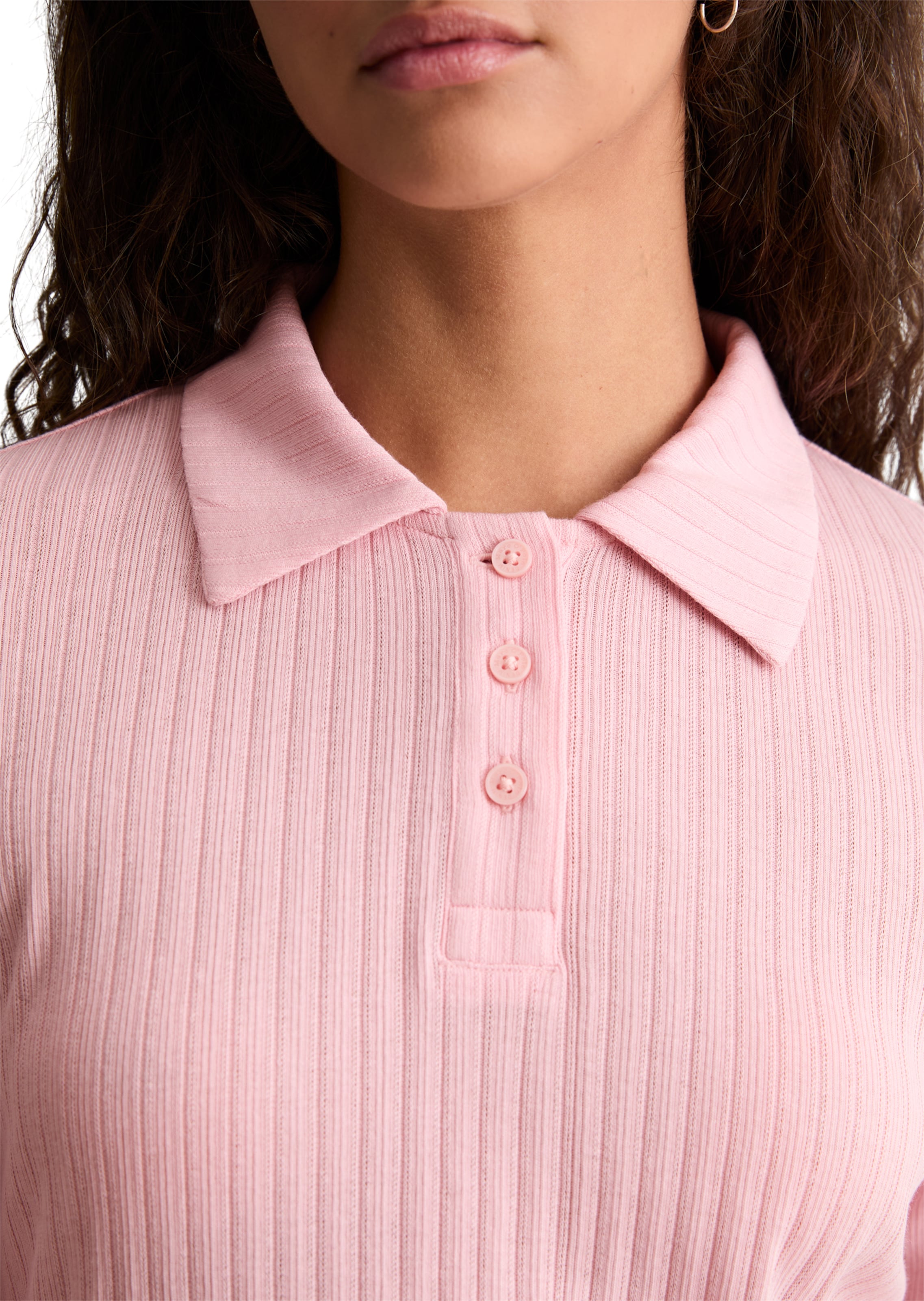 Marc O'Polo DENIM Shirt in Pink: Vorderseite