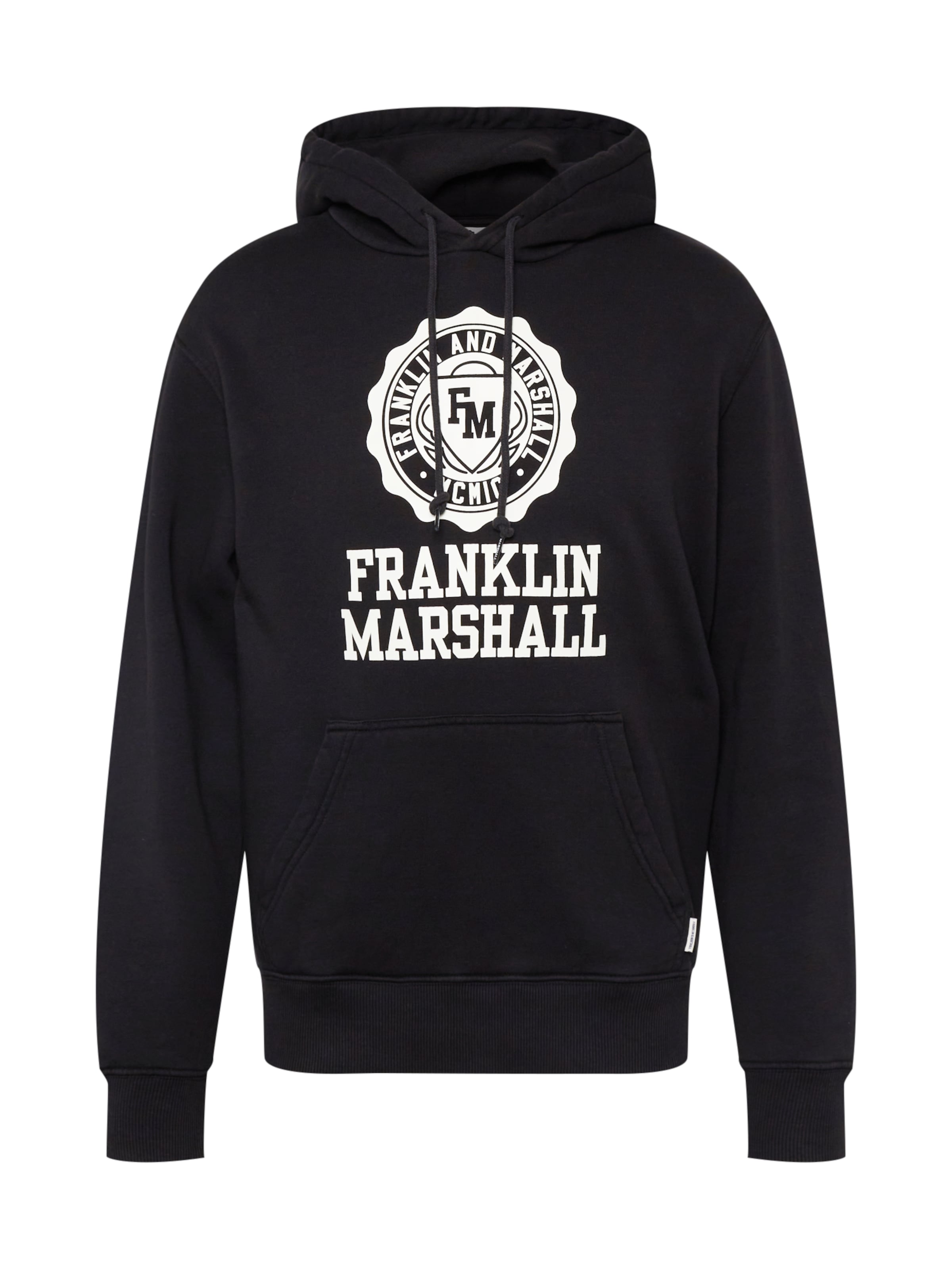 FRANKLIN & MARSHALL Mikina – černá: přední strana