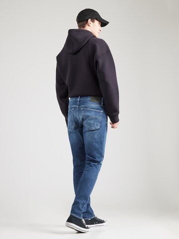 G-STAR Slim fit Jeans '3301' in Blue: back