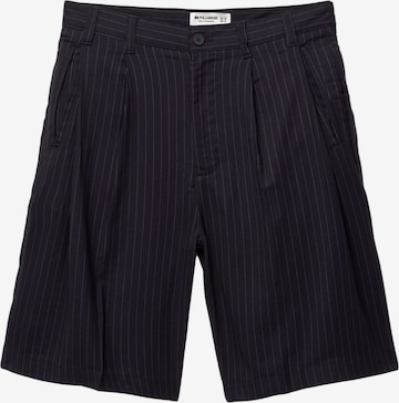 Pantalon à pince Pull&Bear en bleu : devant