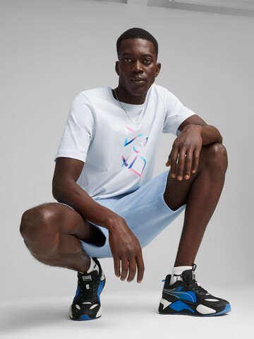 PUMA T-shirt 'PUMA X PLAYSTATION' i grå