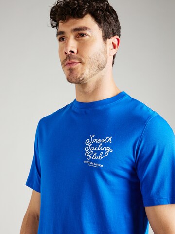 SCOTCH & SODA T-Shirt in Blau