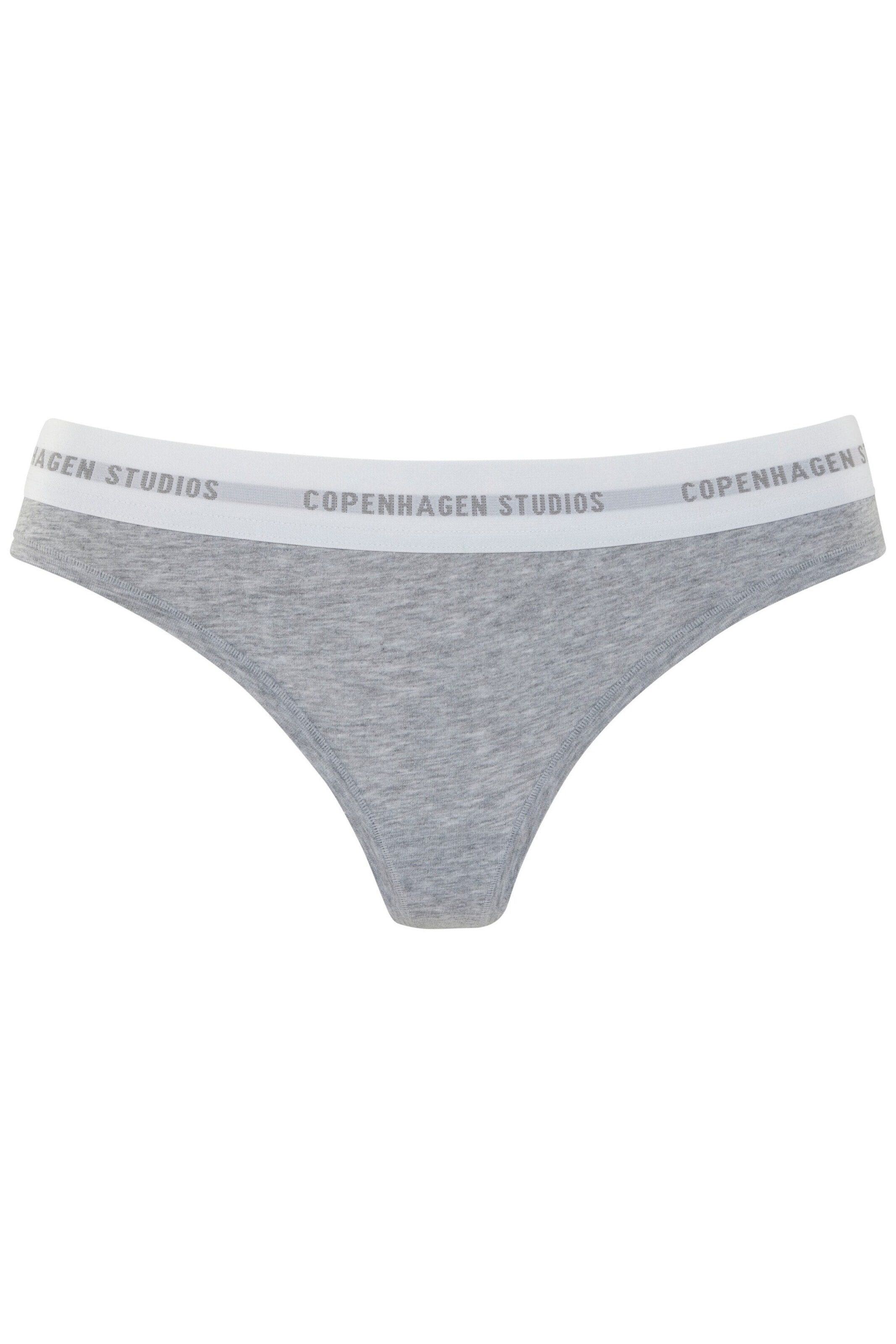 Copenhagen Studios Стринги в Серый: спереди