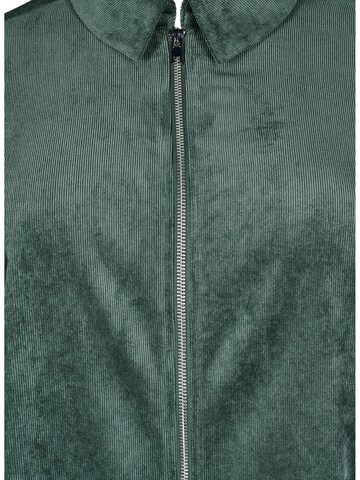 Zizzi Shirt dress 'VELENA' in Green